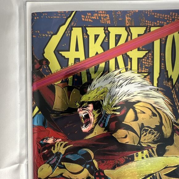 Sabretooth Special Vol. 1 #1 Jan 1995 Chrome Foil-Wrap Cover Marvel NM - Picture 2 of 8